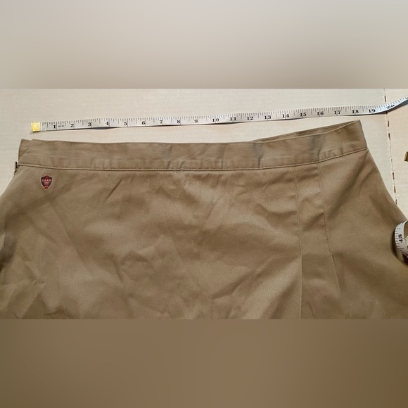 Classroom Khaki Uniform Skort Girls Juniors Size 19/20 - Picture 4 of 9